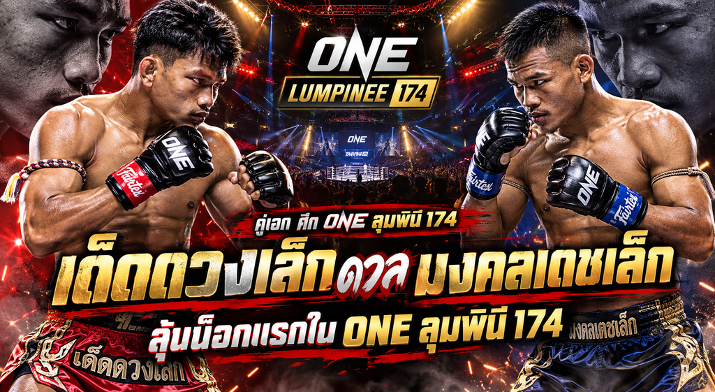 เด็ดดวงเล็ก vs มงคลเดชเล็ก คู่เอก ONE ลุมพินี 174